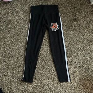 Bengals leggings color gray size small